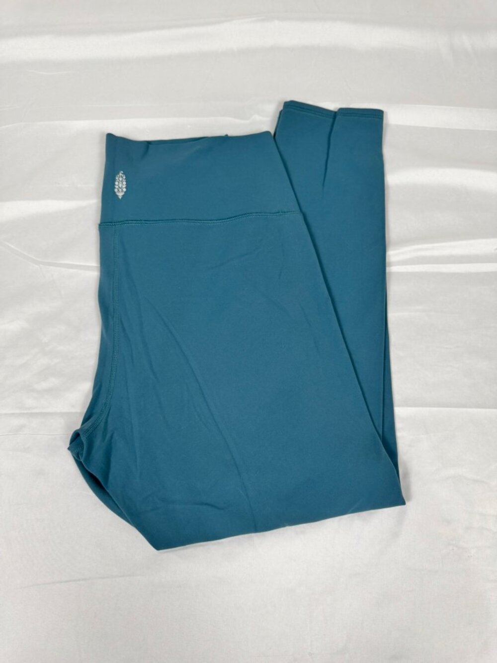 Free People Movement Teal High Rise Leggings Size L Athletic Yoga Pants